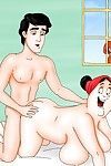 famoso Dibujos animados el uso de Sexo toys. tetona toon Sexo los adictos a la