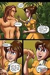 Tarzan weiß wie zu ficken in die Dschungel
