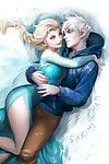 Elsa dondurulmuş Lanet çizgi roman