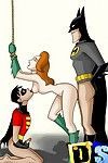 Batman and batgirl pounding like crazy rabbits