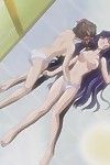 Hot anime with double playful gals pleasing each other