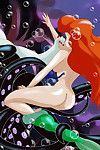 Youthful and marvelous ariel has fallen into the snatches of the evil ursula