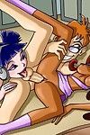 Hot sexually aroused lezzies from winx club