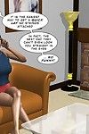 vals spelen Latijn hottie huisvrouw 3d Gebons strips Anime over Peep freak Gebons