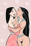 Pocahontas porn caricatures