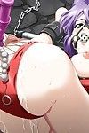 Úmido Anime tiros com Anjo engolindo Vara de e sentado no brinquedo
