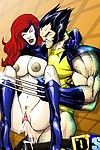 Approximately all explicit banging scenes from marvel super heroes