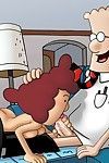 Favourable office man dilbert getting pussy