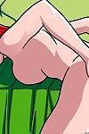een ladyman animatie film met massief tieten nagels een rondborstige hottie