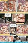 pornografia histórias em quadrinhos com Perspired playgirl sendo bonked grave