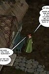 çıplak Güzel elf 3d Anime animasyonlar hakkında teen kızıl saçlı minyon