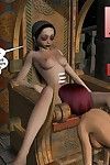 裸体的 漂亮的 精灵 3d 动画 动画 关于 青少年 红发女郎 petite