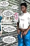 insatisfeito Crescido dona de casa 3d pornografia histórias em quadrinhos público interracial