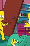 Симпсоны Барт челка Лиза в ее номер