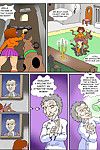 Incroyable comics Avec Granny Scooby Doo héros