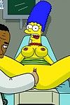 Simpsons - Dr. Hibbert drills Marge