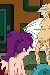 Futurama - Cubert Farnsworth and Aliens fuck Leela