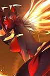 böse Charakter in Anime pic liebt zu saugen gewichtig Stangen
