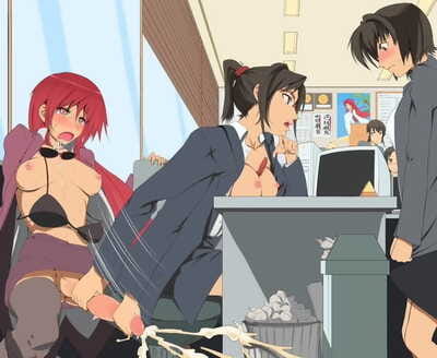 Flush faced anime transsexuals - part 1333