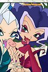 The winx witches have all the cock, no brilliance the winx cuties are every into les