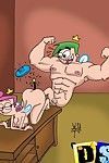 Sneak likes the fairly oddparents bedroom