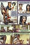 Коренастый чувак дрели двойной влажный дамы в Порно комиксы