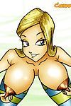 सभी ऐलिस कभी चाहता था था करने के लिए है अधिक विशाल boobs, और कोई भी तरह से यू इच्छा कर सकते हैं जिस्म टी. आर.