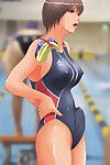 Anime t-girls in swimsuits