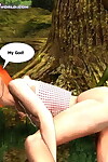 een redhead doen een troll in in Verbeelding strips Onderdeel 1278