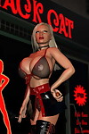 Clammy 3d street hooker exposing her large boobs - part 1016