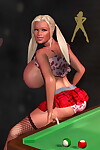 Hot 3d blond with tough boobs amplifies on billiards - part 934