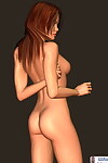 Cartoon model naked poses - part 915