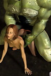 3d drawing hottie drilled by weighty mammal - part 839