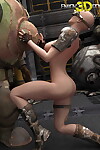 Lascivious slut having satisfaction with her robot - part 480