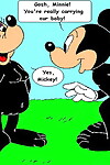 mickey ratón y Minnie chica de al lado Parte 510