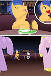 dibujos animados Doble fecha mi poco pony