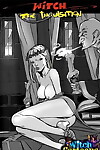 Breasty titted witch smoking intense - part Thirty