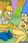 célèbre animé FILMS Homer et marge simpsons l