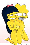 Lisa Simpson lesbianas fuckfests Parte 346