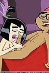 Phat threesomes and solos of appealing animation babes