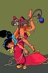 Aladdin and jasmine gangbangs