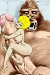 Dom-master kong and young babe sex