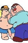 Family guy griffins cartoon heroes gangbang