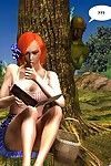 De seksuele avonturen in De fairy bos