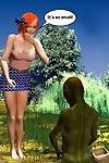 De seksuele avonturen in De fairy bos
