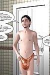 ein Kerl Mit Big Schwanz tun die Haus Mädchen in comics aus Sergio