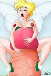 naughty tinkerbelle houdt van doorweekt uteruses