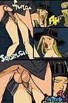 Lesbo adventures of super-sexy witches