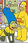 Its marges birthday and homer has a smokin\