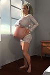 حامل 3d خرافية شيكو تعريض لها كبير الثدي